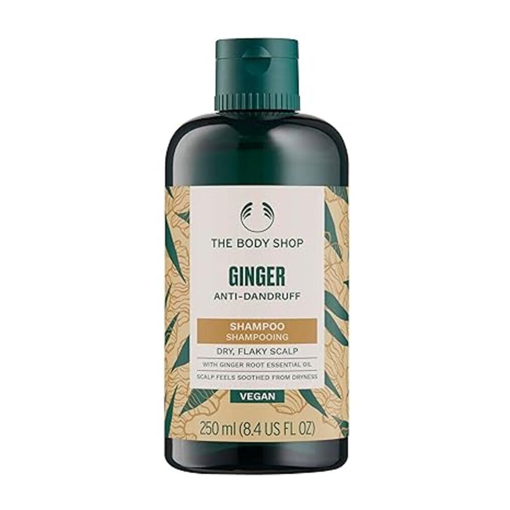 The Body Shop Ginger Shampoo Dry Flaky Scalp 250ml(8.4 Fl Oz) Set Of 2